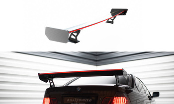 Karbonowy Spoiler Z Zewnętrznymi Wspornikami + LED Maxton BMW 3 Coupe E46