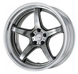 Felga aluminiowa Work Wheels EMOTION T5R 2P 20" STEP RIM Glim Silver(GTS)