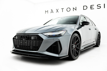 Splitter Przedni V.2 Maxton Audi RS7 C8 / RS6 C8 / C8 Facelift