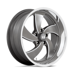 Felga aluminiowa 20" US Mag Desperado 20x9,5 ET1 5x127 Anthracite Milled Diamond Cut Milled