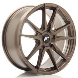 Felga aluminiowa 19" Japan Racing JR21 19x8 ET20-40 5H BLANK Matt Bronze