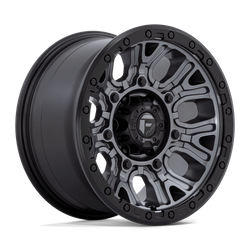 Felga aluminiowa 17" Fuel Traction 17x9 ET1 6x139,7 Matte Gunmetal With Black Ring