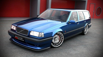 Splitter przedni Maxton Volvo 850 R (czarny połysk)
