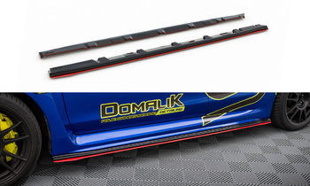 Dokładki progów V.2 SUBARU WRX STI