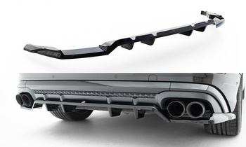 Splitter Tylny (Z Dyfuzorem) V.2 Maxton Audi SQ8 / Q8 S-Line Mk1 Facelift