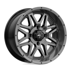 Felga aluminiowa 14" MSA Offroad Wheels M26 VIBE 14x7 ET0 4x137 Dark Tint