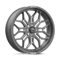 Felga aluminiowa 22" MSA Offroad Wheels M47 SNIPER 22x7 ET10 4x137 Gunmetal Milled