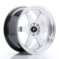 Felga aluminiowa 17" Japan Racing JR12 17x8 ET33 4x100/114 Hyper Silver w/MachinedLip