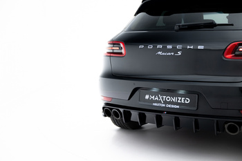 Dokładka Tylna Maxton Porsche Macan Mk1 / GTS Mk1 / Sport Design Mk1 Facelift