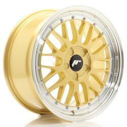 Felga aluminiowa 17" Japan Racing JR23 17x8 ET20-45 5H BLANK Gold w/Machined Lip