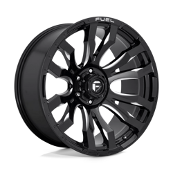 Felga aluminiowa 20" Fuel Blitz 20x10 ET-18 8x165,1 Gloss Black Milled
