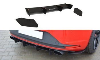 Dyfuzor Tylny i Splittery Tylne Boczne Seat Leon III Maxton Cupra
