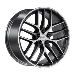 Felga aluminiowa 20" BBS CC-R 20x9,5 ET40 5x120 Satin Graphite Diamond cut