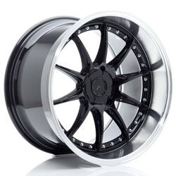 Felga aluminiowa 19" Japan Racing JR41 19x11 ET12-25 5H BLANK Glossy Black w/Machined Lip