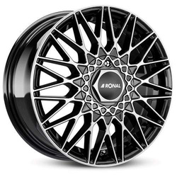 Felga aluminiowa 16" Ronal LSX 16x7 ET40 5x114,3 Jetblack-Frontkopiert