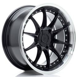 Felga aluminiowa 18" Japan Racing JR41 18x8,5 ET15-35 5H BLANK Glossy Black w/Machined Lip