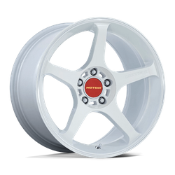 Felga aluminiowa 18" Motegi MR159 BATTLE V 18x9,5 ET0 5x114,3 Matsuri White Pearl