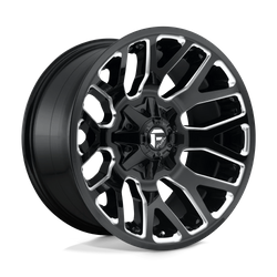 Felga aluminiowa 20" Fuel Warrior 20x9 ET20 5x114,3/127 Gloss Black Milled