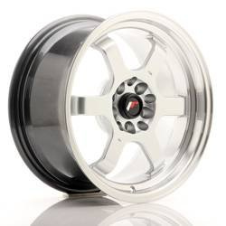 Felga aluminiowa 16" Japan Racing JR12 16x8 ET22 4x100/108 Hyper Silver w/MachinedLip