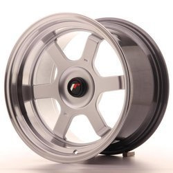 Felga aluminiowa 16" Japan Racing JR12 16x9 ET20 BLANK Hyper Silver w/MachinedLip