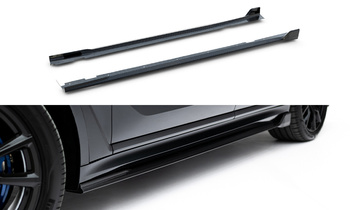 Karbonowe Splittery Boczne Prepreg Maxton BMW X7 M-Pack G07 Facelift
