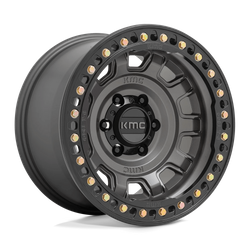 Felga aluminiowa 17" KMC Tank Beadlock 17x9 ET-38 5x127 Anthracite