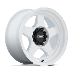 Felga aluminiowa 17" KMC KM728 LOBO 17x8,5 ET-10 6x139,7 Gloss White