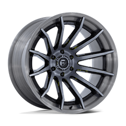 Felga aluminiowa 20" Fuel 1PC FC403 BURN 20x9 ET1 5x127 Gloss Black Brushed Dark Tint