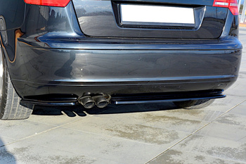 Splittery tylne Maxton Audi A3 Sportback 8P i 8P Facelift