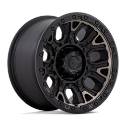 Felga aluminiowa 17" Fuel Traction 17x9 ET1 6x139,7 Matte Black With Double Dark Tint