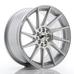 Felga aluminiowa 17" Japan Racing JR22 17x8 ET35 4x100/114 Silver Machined Face