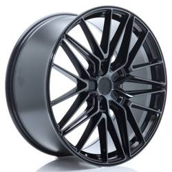 Felga aluminiowa 22" Japan Racing JR38 22x10 ET20-57 5H BLANK Black Brushed w/Tinted Face