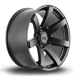 Felga aluminiowa 20" Alpha Offroad Gauntlet 20x9 ET10 6x114,3 Sblack