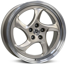 Felga aluminiowa 19" mbDESIGN TURBO 19x9,5 ET40 5x112 Jasnoszary polerowany