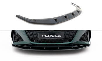 Karbonowy Splitter Przedni Maxton Audi RS7 C8 / RS6 C8 / C8 Facelift