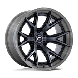 Felga aluminiowa 22" Fuel 1PC FC402 CATALYST 22x10 ET-18 6x139,7 Gloss Black Brushed Dark Tint