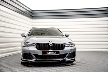 Splitter Przedni V.2 Maxton BMW 5 M-Pack / M550i / M550d  Sedan / Touring G30 / G31 Facelift
