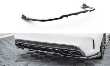 Splitter Tylny Środkowy (Z Dyfuzorem) Maxton Mercedes-AMG C63 Sedan / Estate W205 / S205