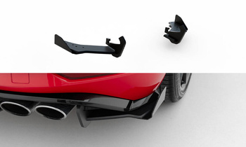 Splittery Tylne Boczne Racing Durability + Flaps VW Golf 7 R Facelift