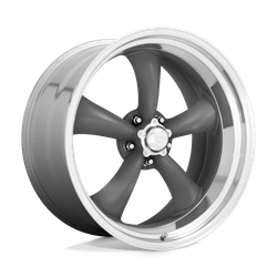 Felga aluminiowa 22" American Racing Vintage VN215 CLASSIC TORQ THRUST II 22x9 ET15 5x127 Mag Gray