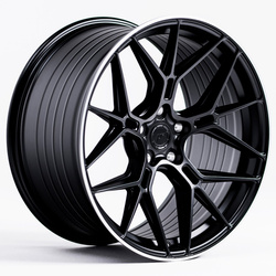Felga aluminiowa 20" Japan Racing JR51 20x10,5 ET15-35 5H BLANK Satin Black w/ Machined Lip