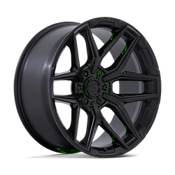 Felga aluminiowa 17" Fuel 1PC FLUX 17x9 ET-12 6x139,7 Blackout