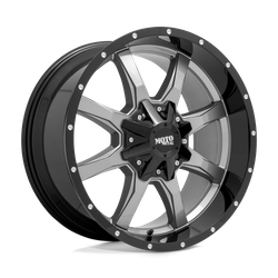 Felga aluminiowa 18" Moto Metal MO970 18x10 ET-24 8x165,1 Gloss Gray Center