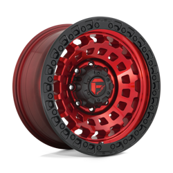 Felga aluminiowa 18" Fuel Zephyr 18x9 ET-12 6x135 Candy Red Black Bead Ring