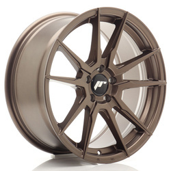 Felga aluminiowa 17" Japan Racing JR21 17x8 ET35 5x100 Matt Bronze