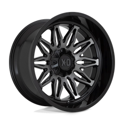 Felga aluminiowa 20" XD XD859 GUNNER 20x10 ET-18 6x135/139,7 Gloss Black Machined