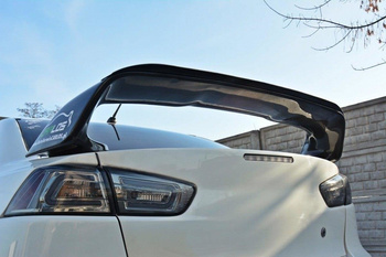 Przedłużenie spojlera Maxton Mitsubishi Lancer Evo X (czarny połysk)