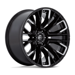 Felga aluminiowa 17" Fuel D849 REBAR 17x9 ET1 6x135 Gloss Black Milled