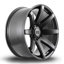 Felga aluminiowa 20" Alpha Offroad Nomad 20x9 ET10 6x139,7 Sblackmf