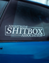 Naklejka Nightride SHITBOX – Diecut sticker